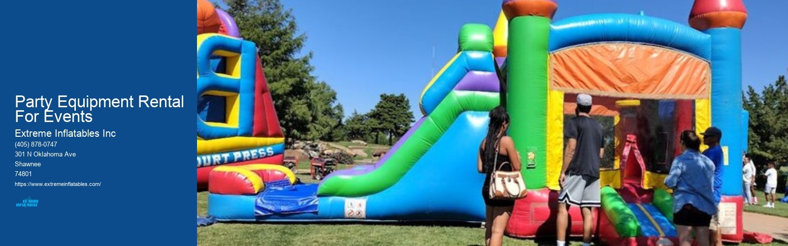 Party Equipment Rental For Events