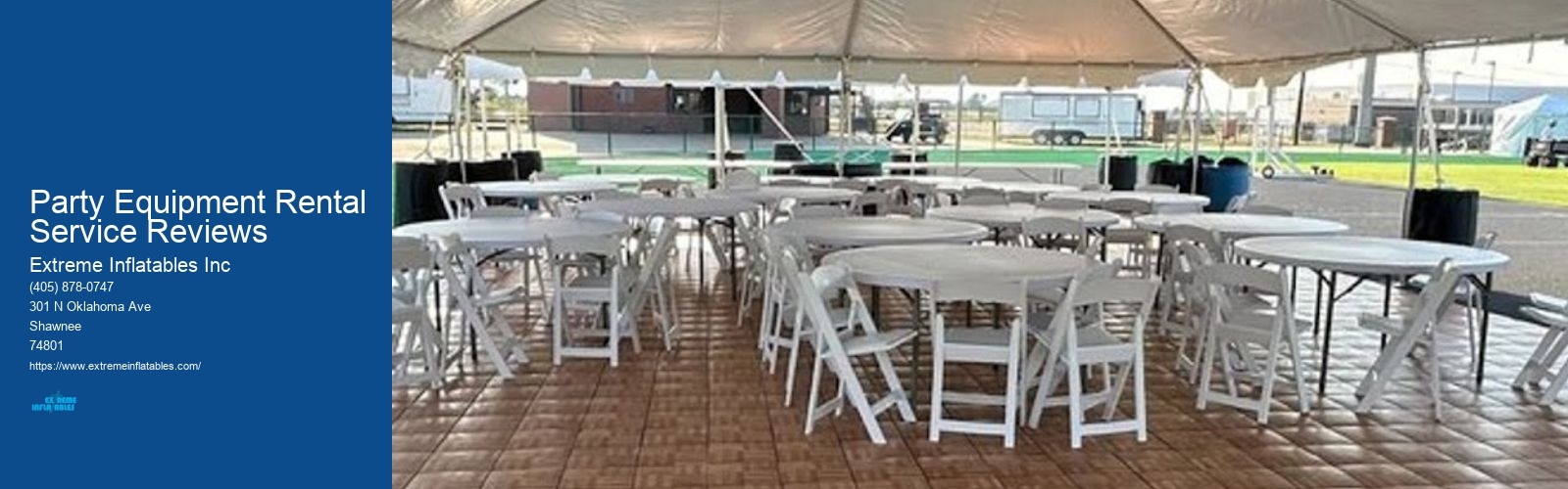 Party Equipment Rental Service Reviews