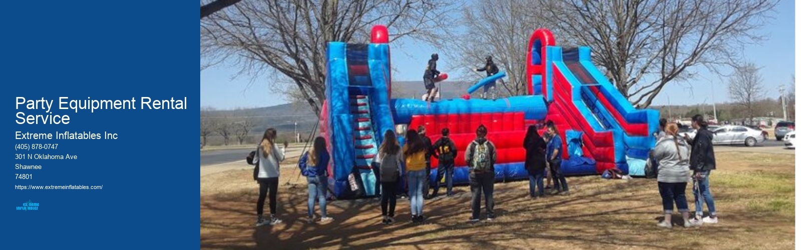 Party Equipment Rental Service